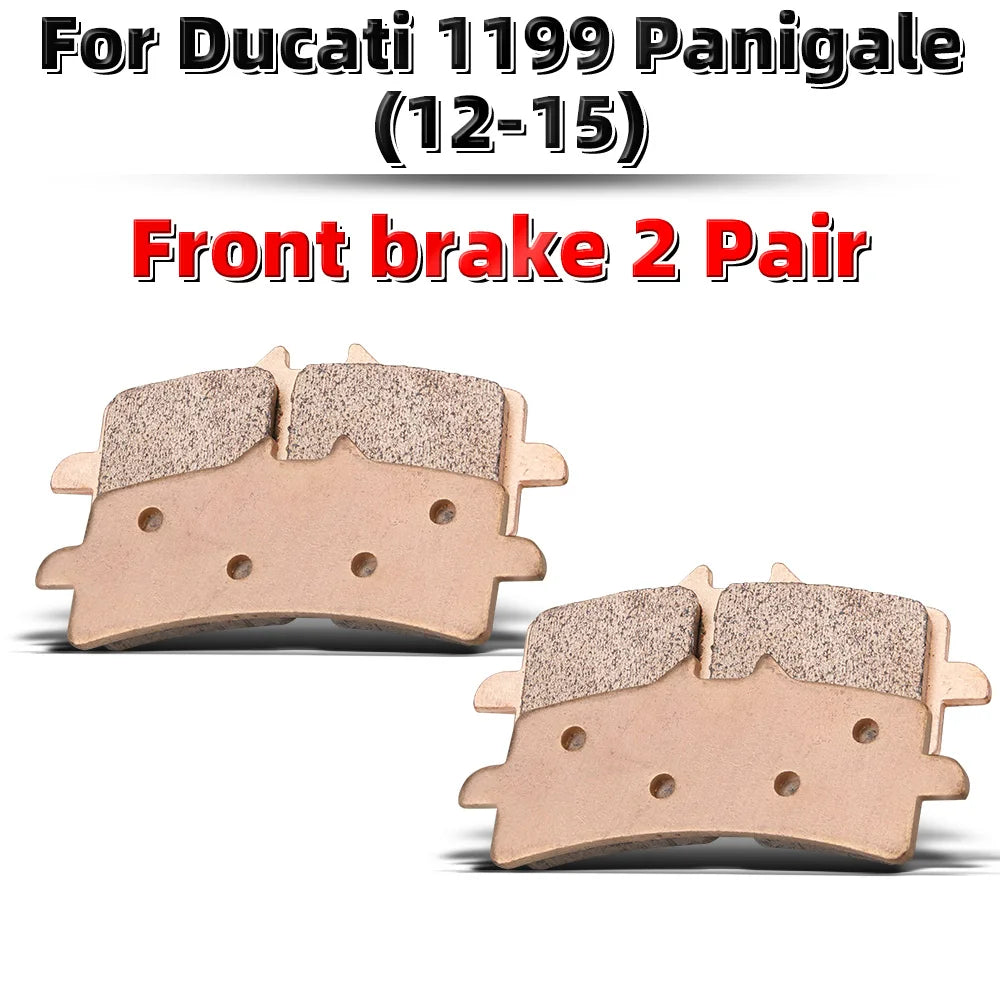 MRRANGT Motorcycle Metal Sintered Brake Pads Fit For Ducati Multistrada 950 S 1260 Panigale EVO 1098 1198 848 07-12 1199 12-15