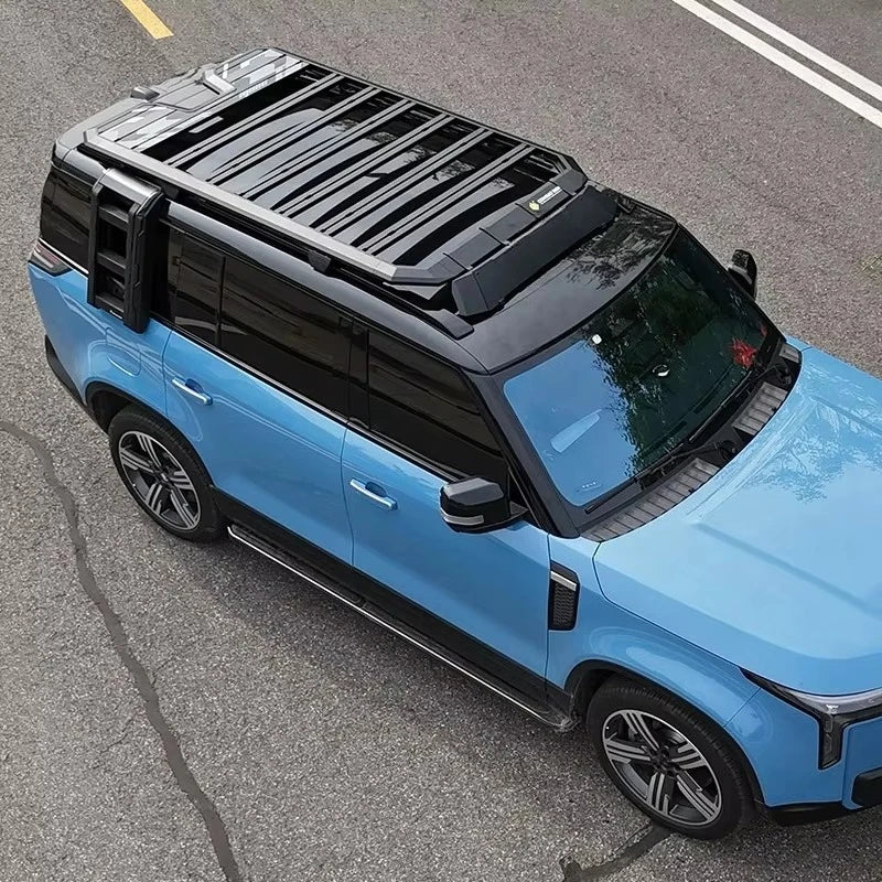 For Rox 01 Roof Rack + Spoiler Off-road Appearance Modification Part Platform Aluminum Alloy Special Accessories