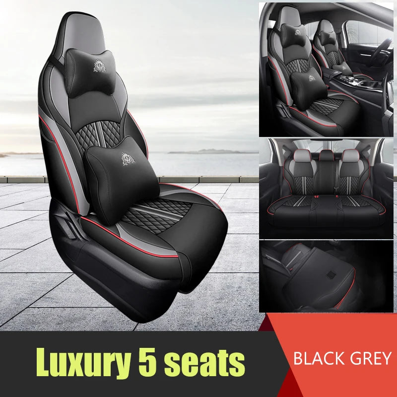 Luxury Interior Upgrade Car Seat Covers For BYD Destroyer KING 05 2022 2023 2024 Waterproof Leather Automotive Seat Cushion