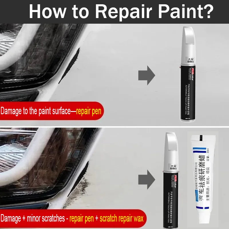 Automotive Paint Repair Pen for GWM ORA 03 Touch-Up Pen Paint Scratch Remover Car Paint Care Accessories