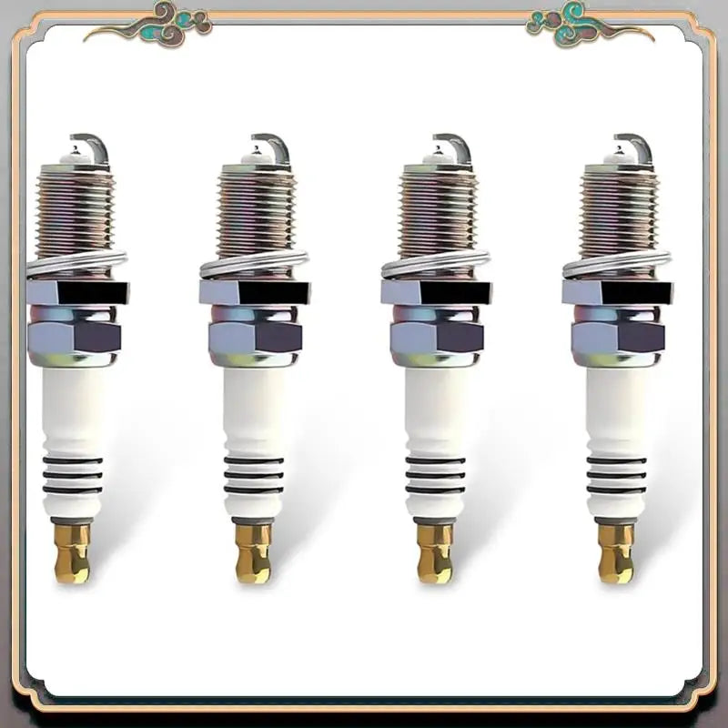 A73Q-4Pcs Car Spark Plug Automotive Engine Replacement Parts BKR5EIX-11 5464 For Honda Mazda Lexus Spark Plug