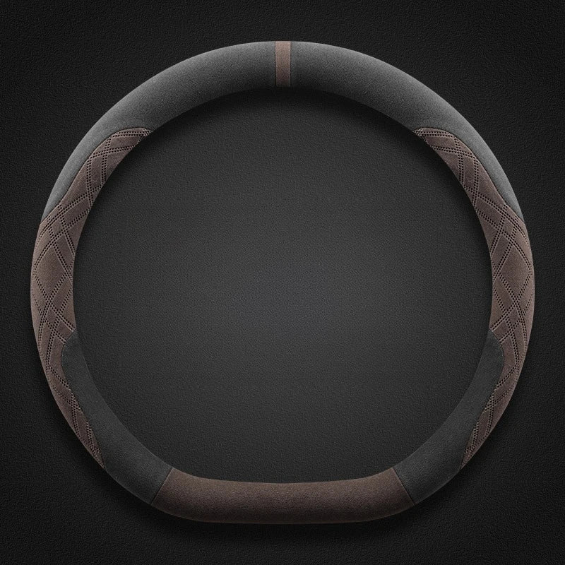For BYD Equation Leopard 8 Steering Wheel Cover Winter 2025 Leopard 8 Zhiyong Flagship Version 7 Seats 6 Seats Fleece