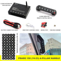 6 Gang A-Pillar Wireless Grab Handle Switch Panel 95A Aluminum for Toyota, HILUX, FJ CRUISER, LAND CRUISER, PRADO, TUNDRA
