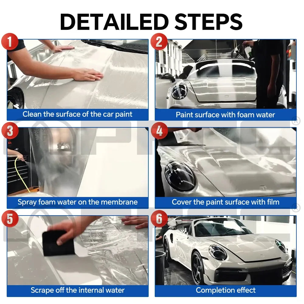 9Mil TPU Anti-scratch For Toyota Land Cruiser J250 LC250 Prado 2024 2025 Car Paint Protection Film Pre-cut Clear PPF Invisible