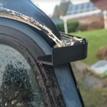 A Pair For Land Rover Defender 90/110 Car Roof Drainage Channels Durable The Deflector Covers For The Water Drainage Channels