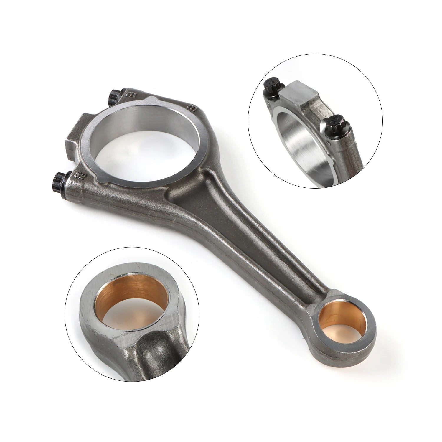6Pcs Engine Connecting Rod Set for Jaguar F-Pace XF XJ F-Type & Land Rover Range Rover Discovery 3.0L AJ126 V6
