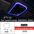 For 2022-2026 Toyota Land Cruiser LC300 J300 Reading Light Ambient Lamp LED Flowing Startup Sync Gear Light Interior Ac