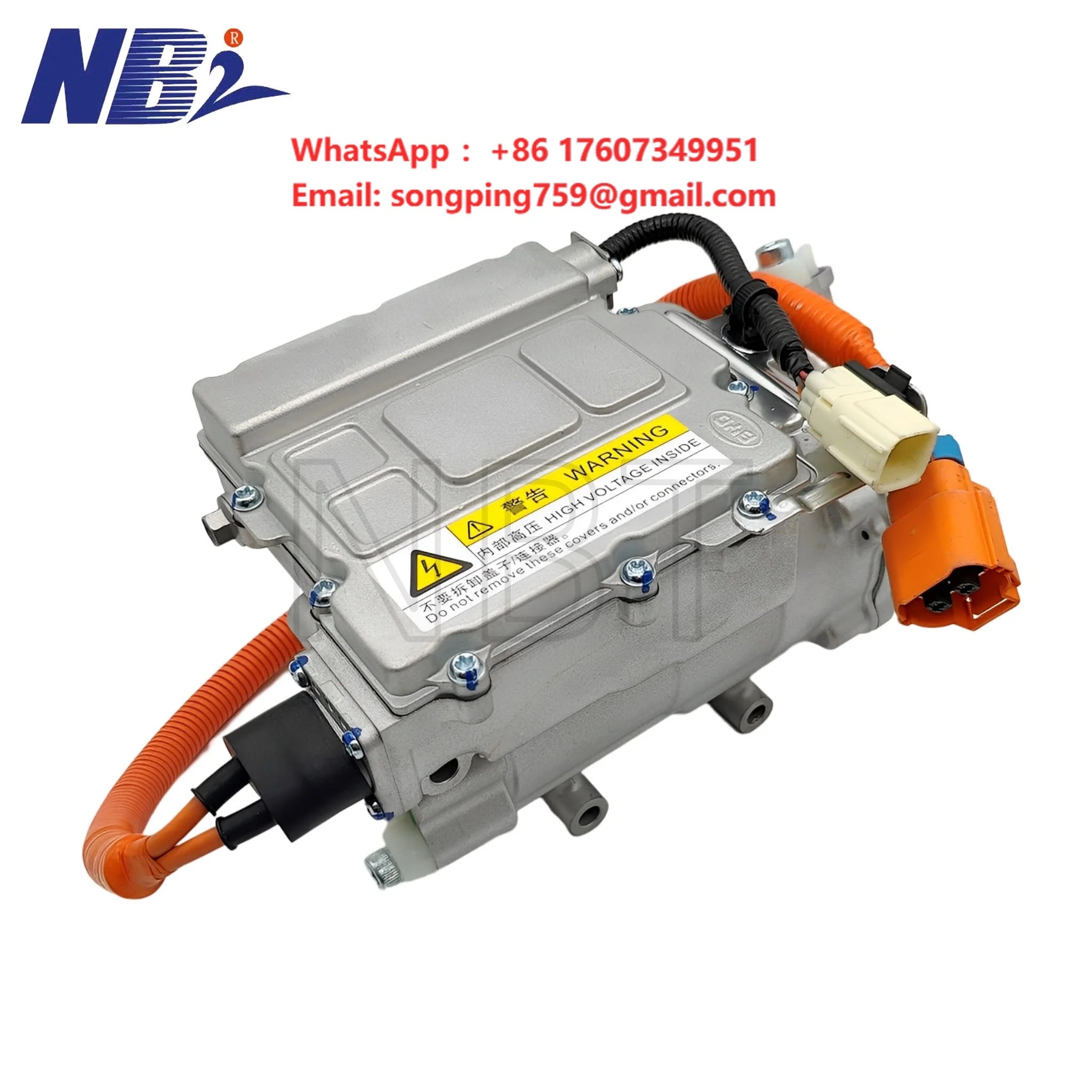 BC28B 350.4V AC Air Conditioning Compressor OE # EL-8103020B Electric Vehicle Air Refrigeration Pump for BYD E2