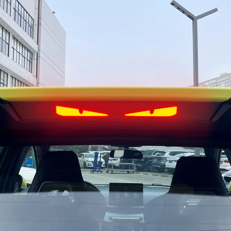 High Brake Light Board Rear Light Carbon Fiber Pattern Sticker Styling Appearance Decoration for BYD Seagull Dolphin Mini/Surf
