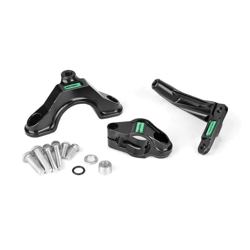 Motorcycle Accessories Steering Damper Stabilizer Bracket Mount Kit For Kawasaki Ninja ZX-6R ZX6R ZX 6R 2024