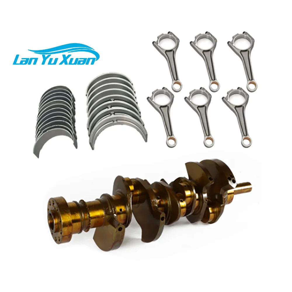 Engine Crankshaft & Connecting Rods & Bearings Set For Jaguar Land Rover Discovery LR4 Range Rover 3.0L AJ126 Car Parts
