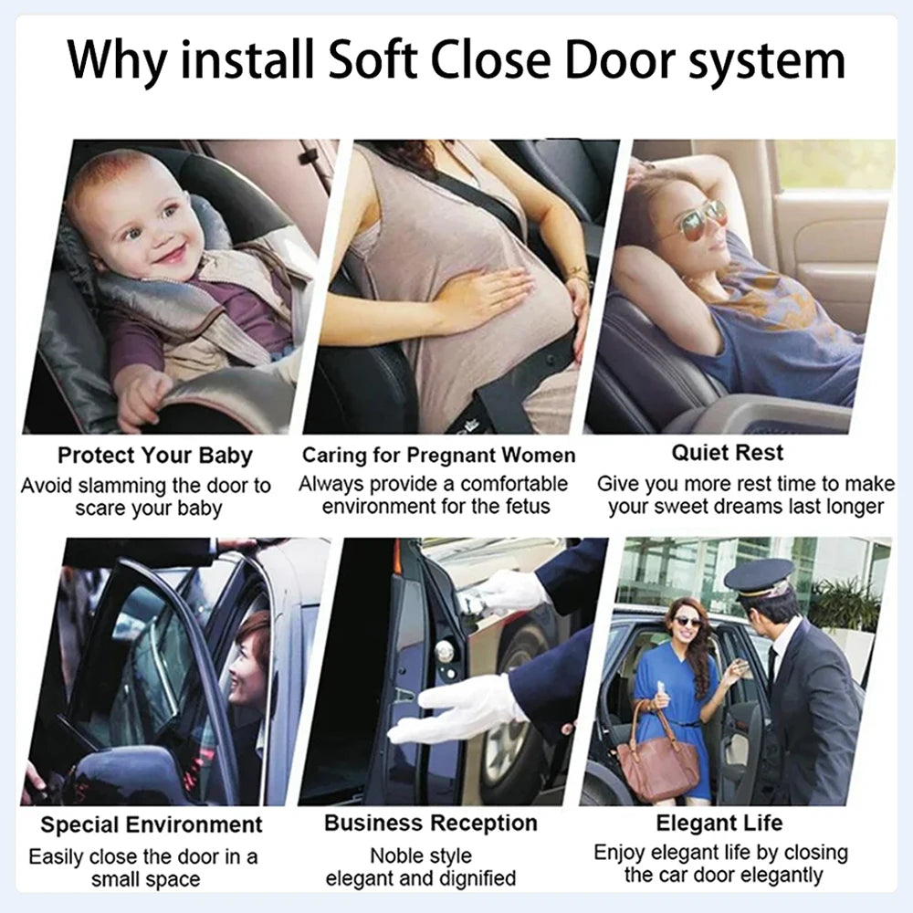for BYD Sealion 07 EV DM i p DM-i DM-p 2024 2025  Car Automatic Soft Close Door Electric Suction Kit Auto Power Closing System