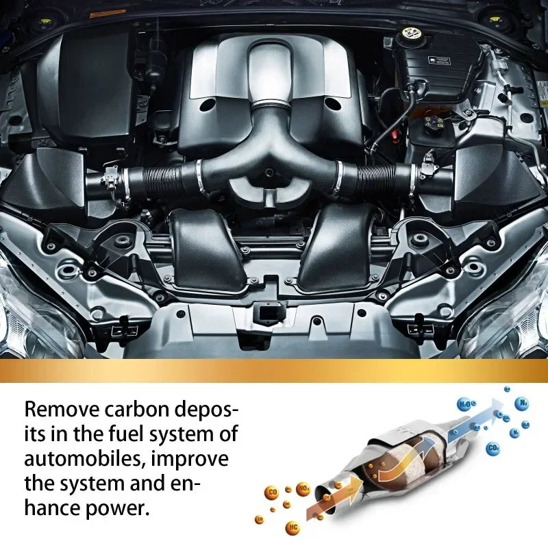 120ML Car Catalytic Converter Cleaner Engine Carbon Remover Non-Disassembly Exhaust System Treatment for Car Care