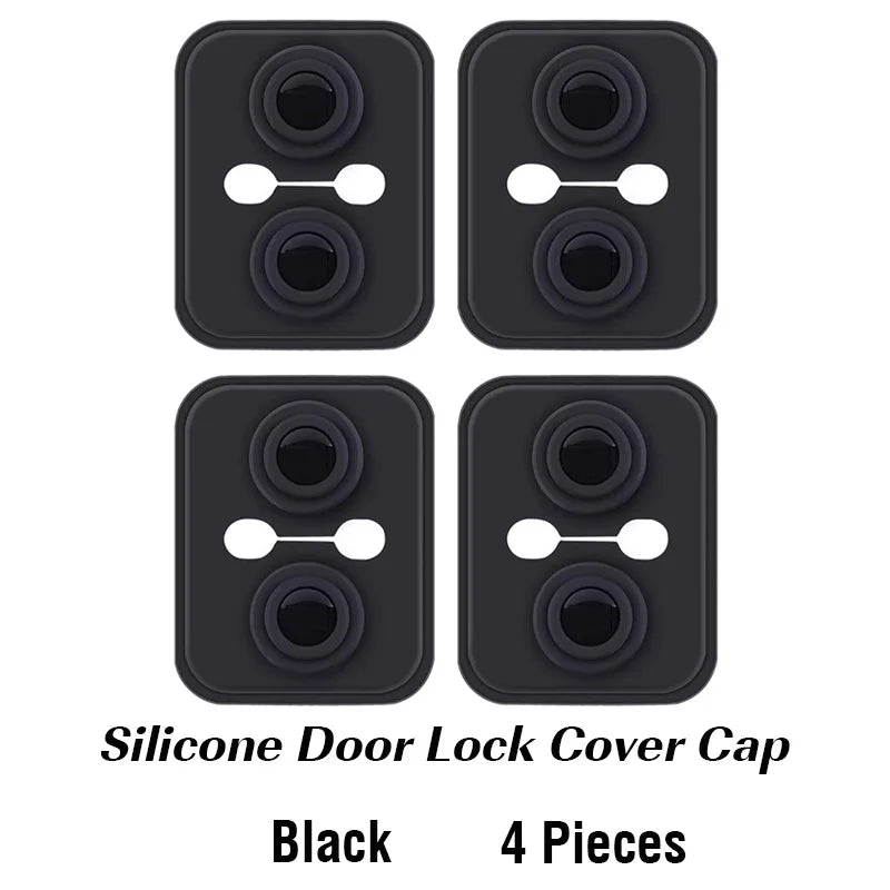 For ROX 01 Polar Stone (Jishi) 01 2023 2024 2025 2026 Car Door Lock Silicone Cover Limiter Protector Dust Proof Anti Corrosion