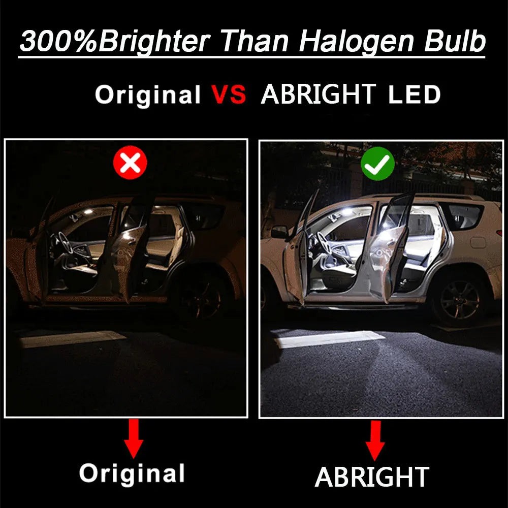 ABRIGHT Car Interior LED Light For Nissan Versa 1 2 Note 2007 2008 2010 2012 2013 2014 2015 2016 2017 2018 2019 2020 Accessories