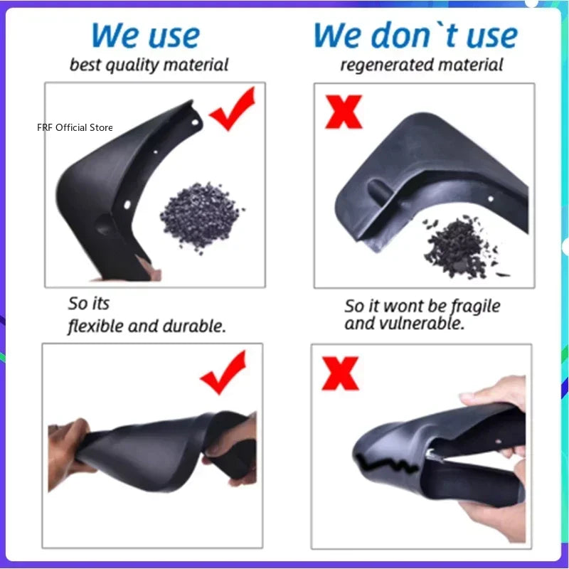 Car Mudguard For Foton Tunland V9 Accessories Mars 7 9 V7 2024 2025 2026 Mud Flaps Guard Fenders Splash Wheels Car Accessories
