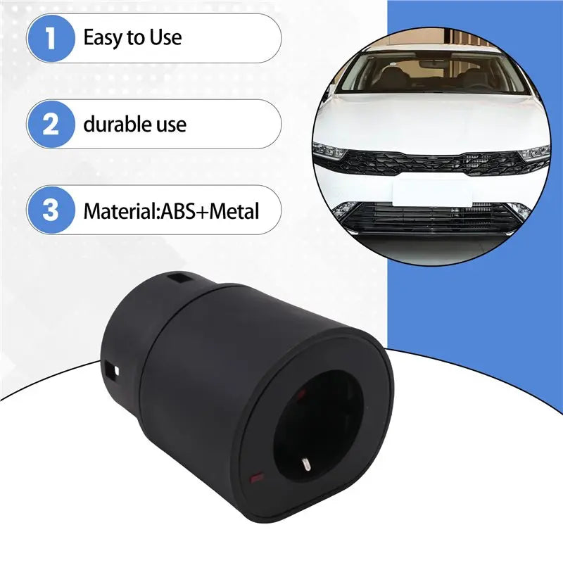 V2L Discharger For Type2 EU Plug Car Discharge EV Cable Adapter For BYD Discharge V2L Vehicle To Load IEC62196-A91R