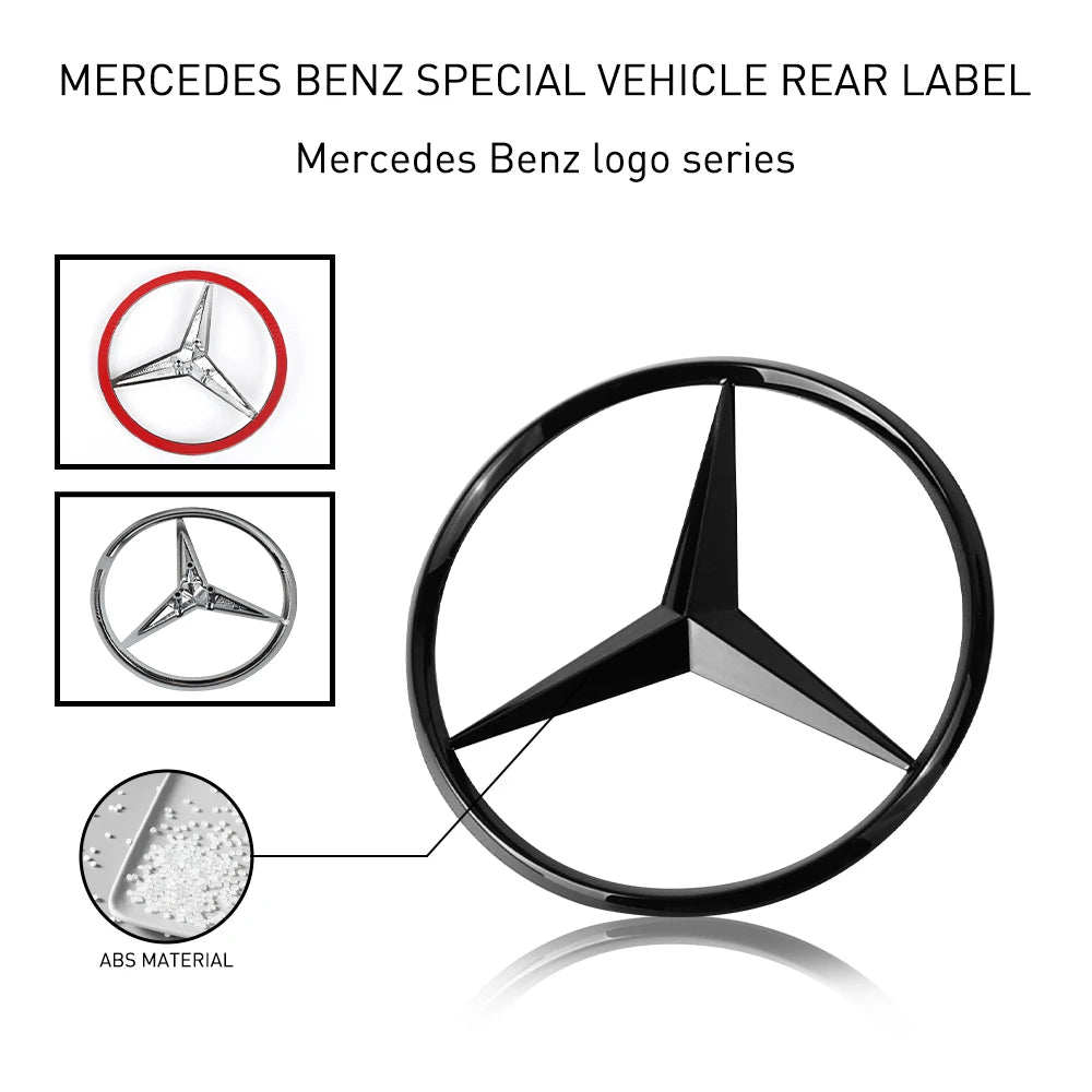 Car Original Rear Trunk Label Stickers Decor For Mercedes-Benz W117 CLA180 2015 2017 CLA200 2013-2019 CLA250 CLA45 AMG 2014-2019