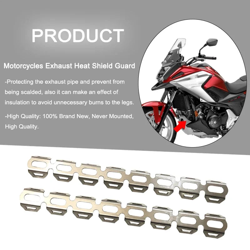 R1200GS Exhaust Muffler Pipe Heat Shield Protection Cover Protector For BMW R 1200 GS LC Adventure R1250GS R 1200GS GSA