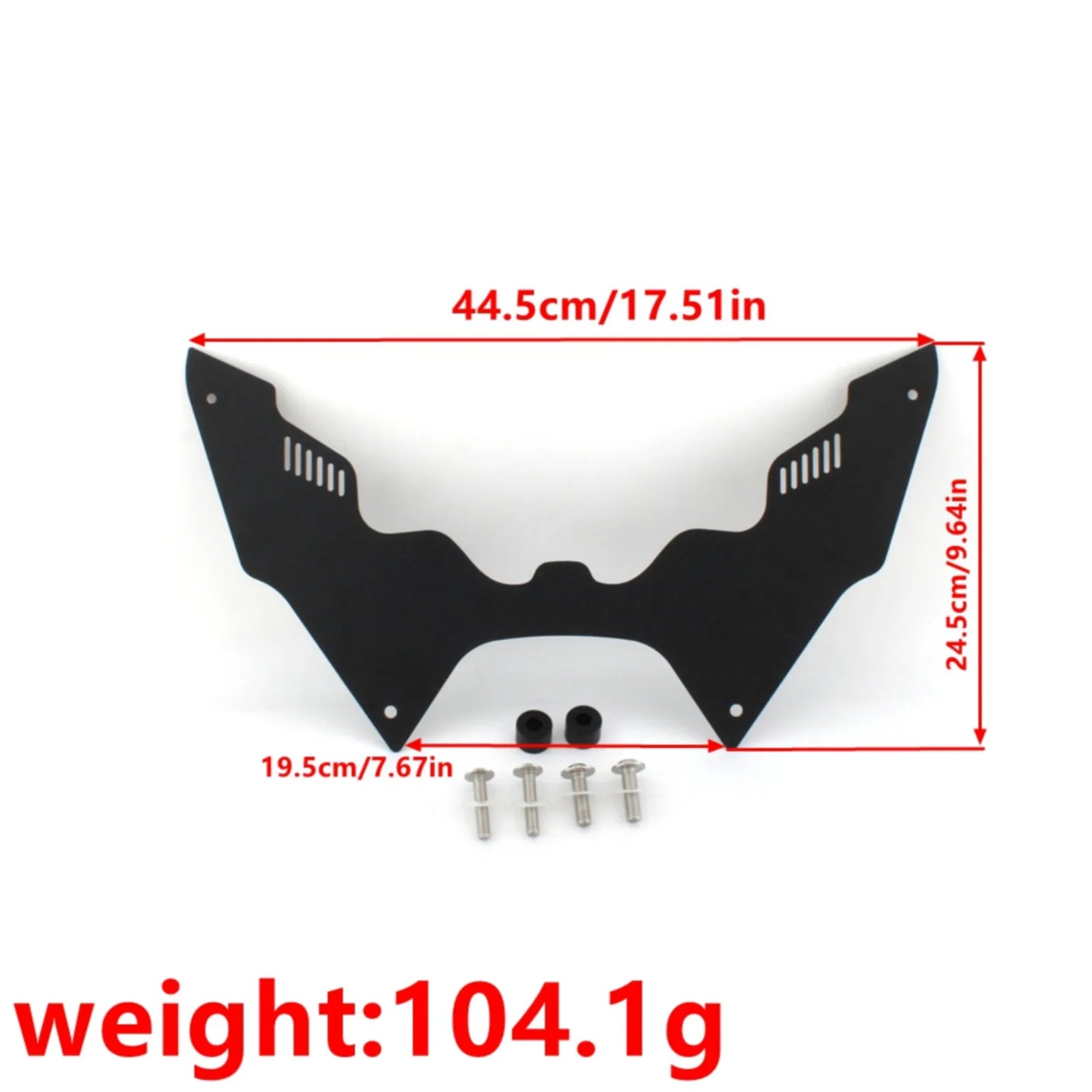 1Pcs Motorcycle Forkshield Updraft Wind Deflector Fuel Tank Cover For Honda Africa Twin CRF1100L 2020-2023 CRF1000L 2016-2019