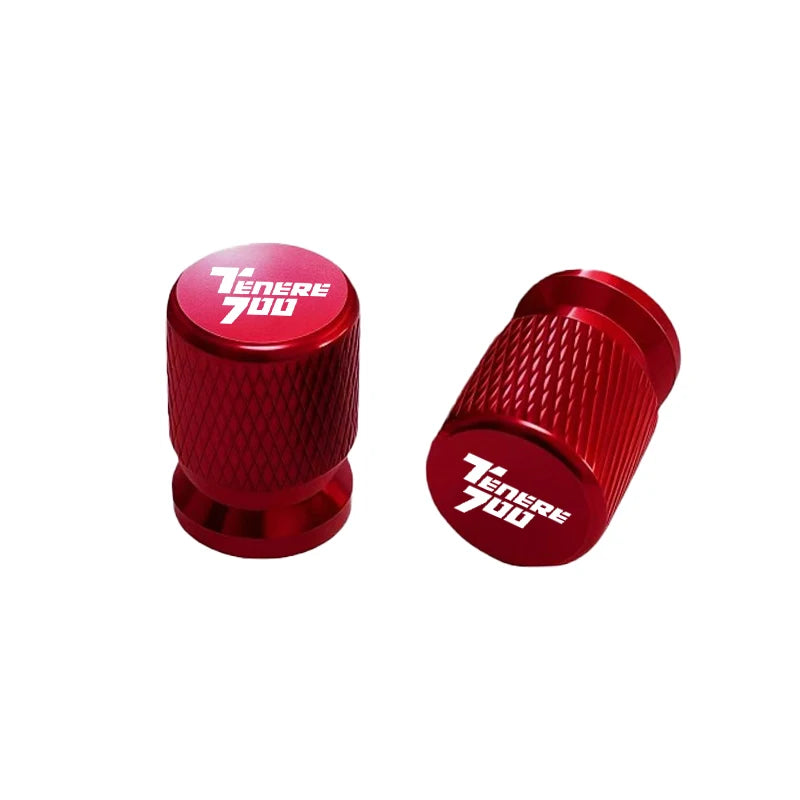 2PCS Motorcycle Aluminum For YAMAHA TENERE700 XT700 TENERE 700 World Raid T700 T7 Alloy Tire Wheel Parts Valve Stem Caps Cover