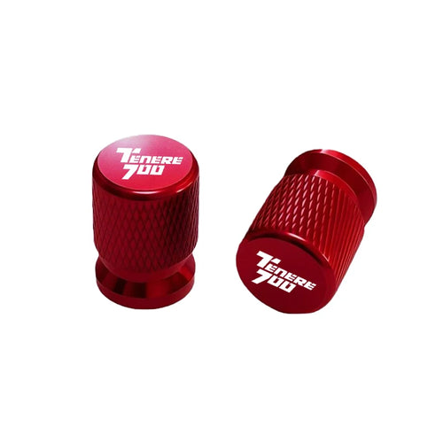 2PCS Motorcycle Aluminum For YAMAHA TENERE700 XT700 TENERE 700 World Raid T700 T7 Alloy Tire Wheel Parts Valve Stem Caps Cover