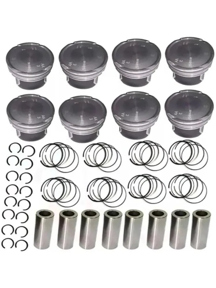 Piston With Ring Assembly OE LR005862 For Land Rover 448PN 4.4L 4.4 L T GAS Engine Overhaul Repair Replacement Spare Parts 05-13