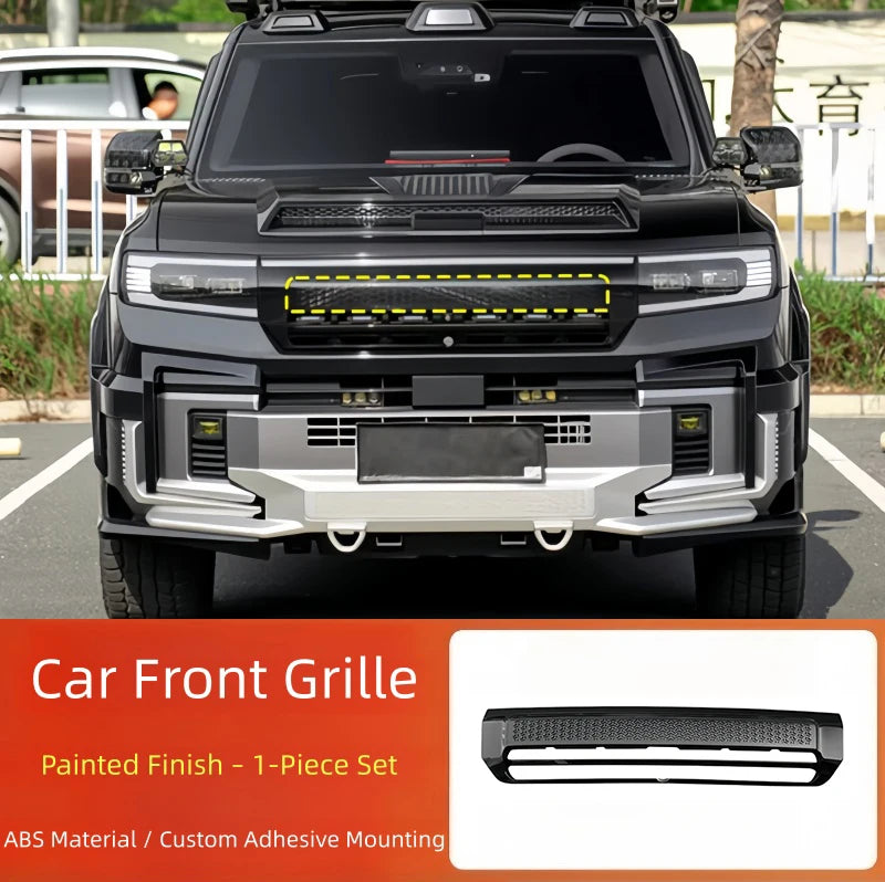 Car Front Grille Fit for BYD Leopard 8 Modified Auto Mountain Sea Sports Kit Car Grille Protective Cover Car Upgrade Parts