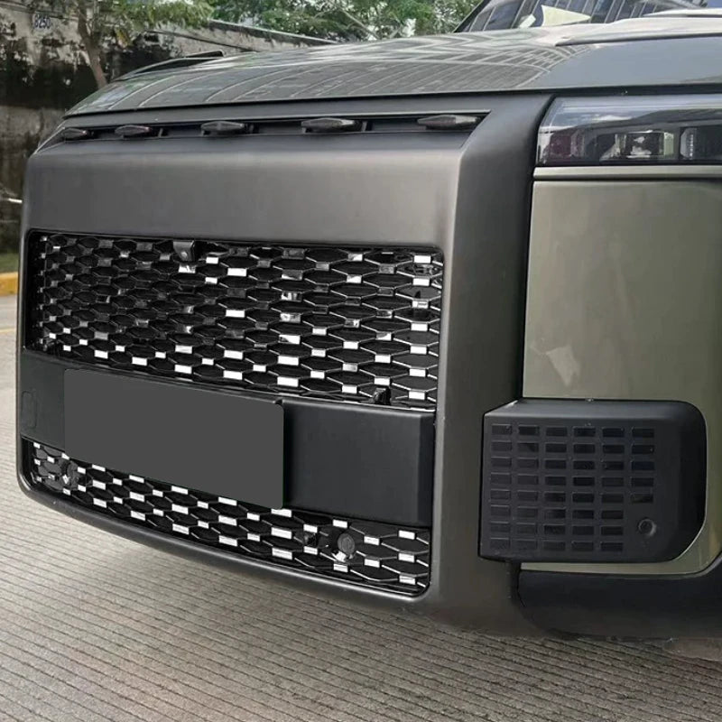 Car Replace Front Upper Lower Grille  Buckle Insect Proof Net For ROX 01 ADAMAS 2024-Present Bumper Center Intake Grille Cover