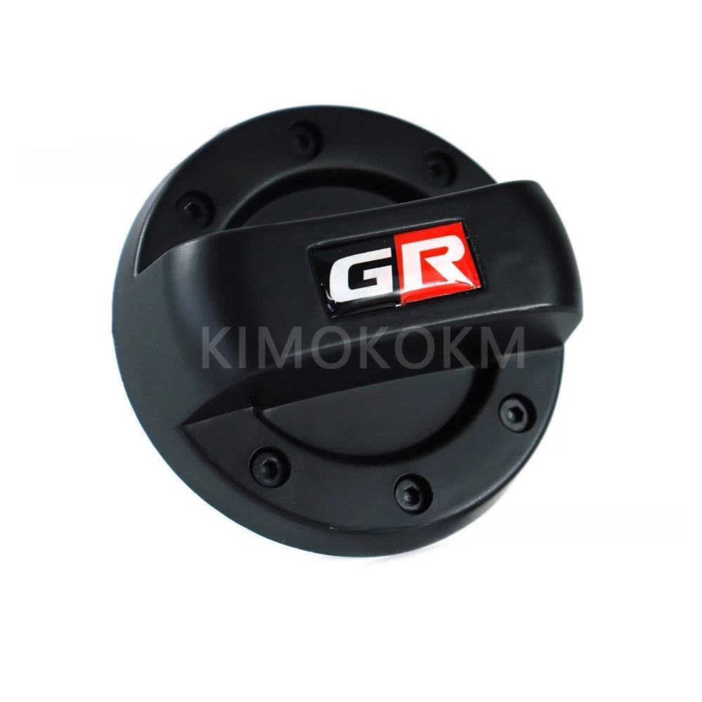 1PCS Aluminum Alloy For GRSport Gazoo Racing Fuel Tank Cap Car Modification Accessories For Toyota GR RAV4 Yaris Hilux Auris