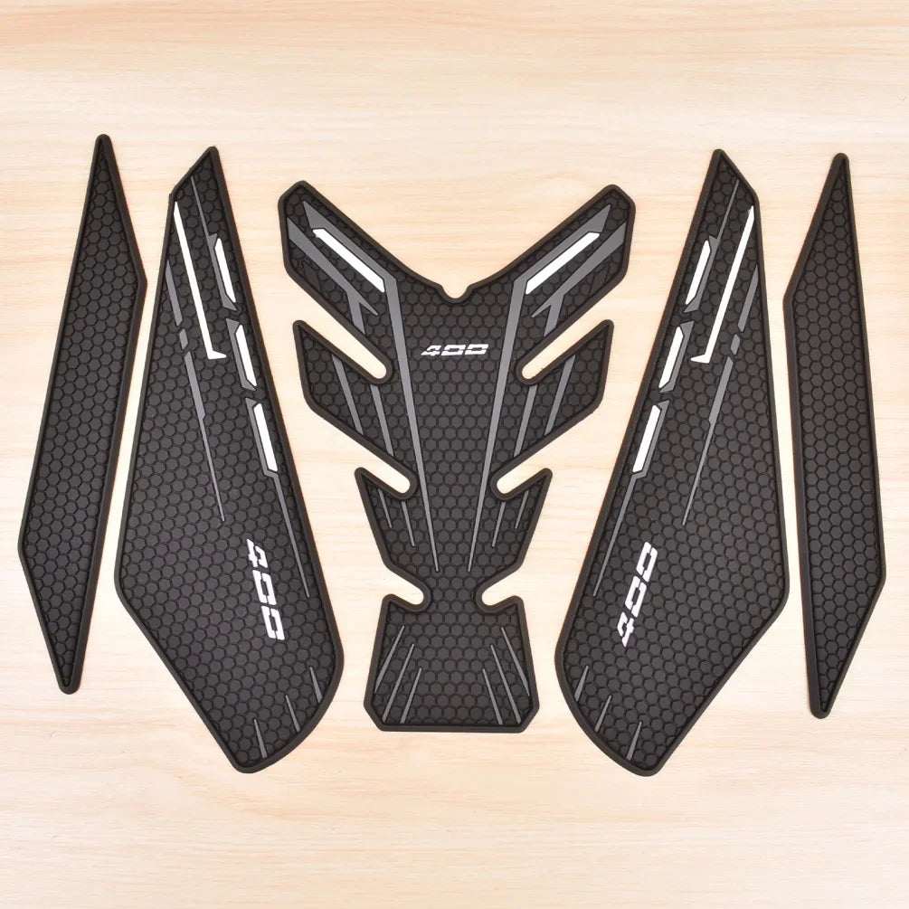 Fuel Tank Protector Stickers For Kawasaki Ninja 400 2019-2024 Ninja400 Z400, Motorcycle Protection Kit, Knee Protection Stickers