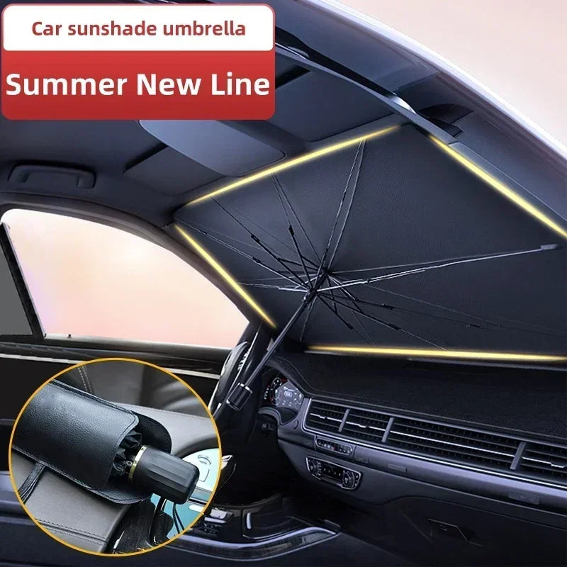 Car Sun Shade Protector Parasol Car Front Window Sunshade Covers Sun Protector Interior Windshield Protection Accessories
