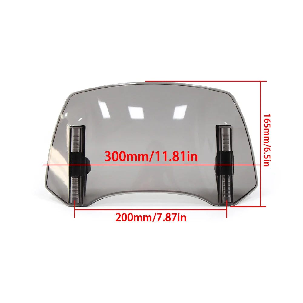 FOR YAMAHA TENERE 700 XMAX 300 250 400 TRICITY 155 125 TMax Lux Max Risen حاجب رياح قابل للتعديل عاكس هواء