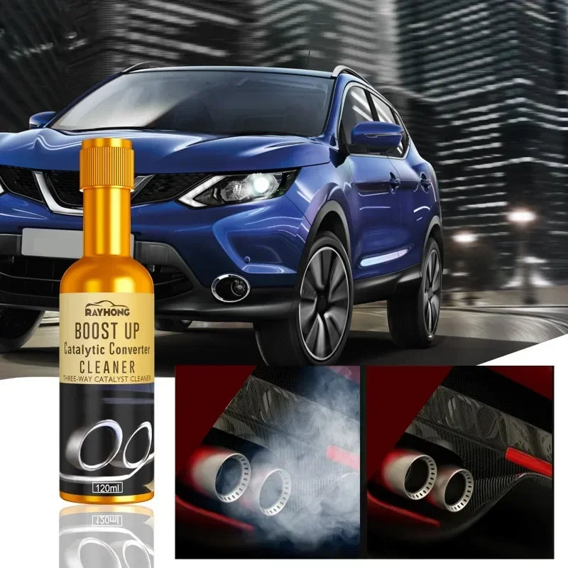 120ML Car Catalytic Converter Cleaner Engine Carbon Remover Non-Disassembly Exhaust System Treatment for Car Care