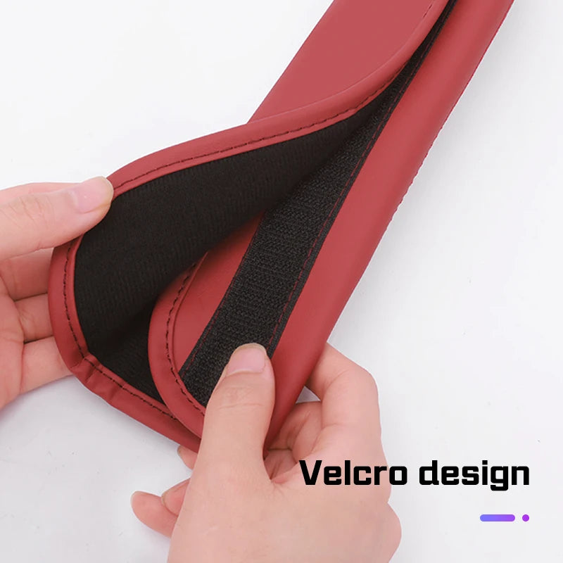 For BAIC Jishi Polestone 01 Rox 01 2023 2025 Leather Car Safety Belt Shoulder Cover Interior Accessories Seat Belt Protector Pad