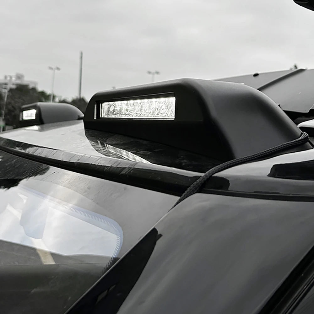 Off-road Modification LED Roof Spotlight With Daytime Running Light For 2024 2025 BAIC JISHI Polestones 01 ROX 01 Roof Spotlight