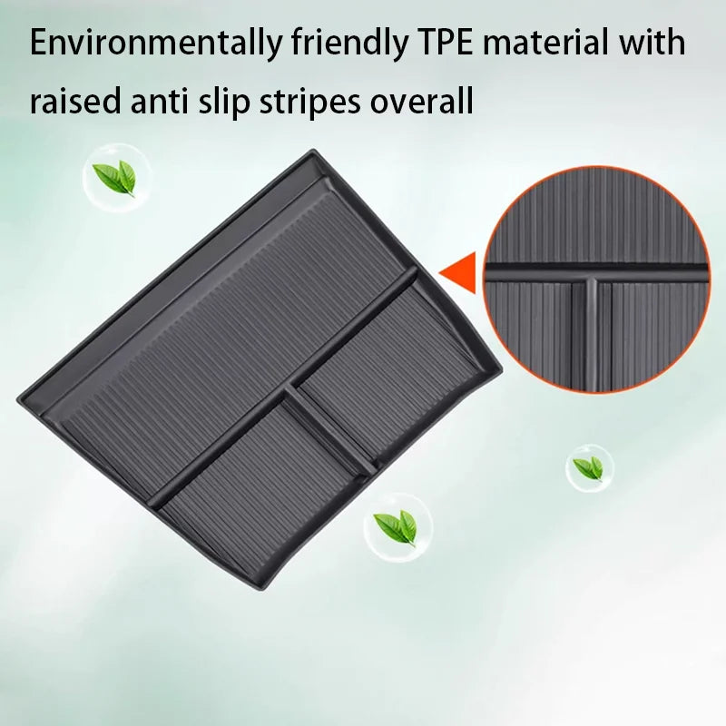 BYD FangChengBao Leopard 8 Denza B8 TPE Storage Box Cushion Under The Central Control Protective Pad For Storage Box Interior