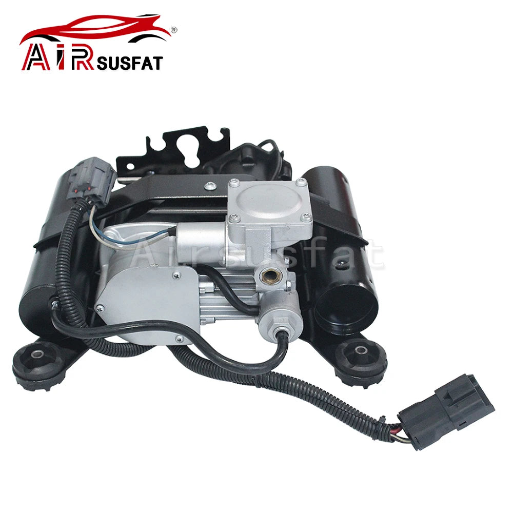 For Range Rover Mk III L322 Range Rover L322/HSE/Supercharged 06-12 Hitachi Air Suspension Compressor w/Bracket+Relay LR041777