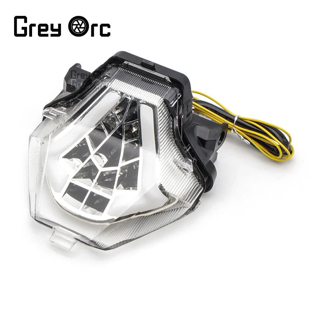 For Yamaha YZF R25 YZF R3 MT 25 MT 03 2015-2021 MT 07 FZ 07 2014-2017 Motorcycle LED Tail Light Brake Signal Integration