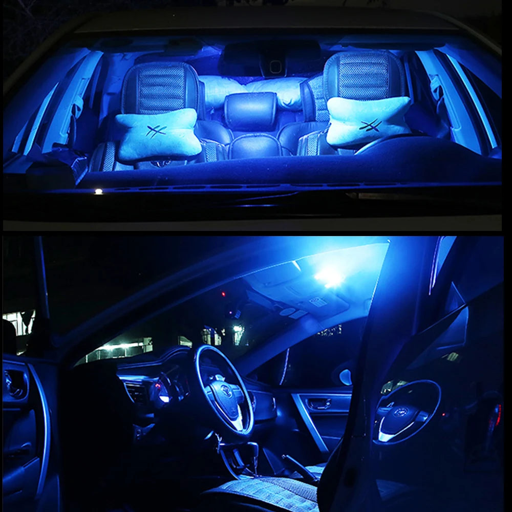 Interior LED Lights Kit For Toyota Hilux 2006 2007 2008 2009 2010 2011 2012 2013 2014 2015 2016 2017 2018 2019 2020 2021 Canbus