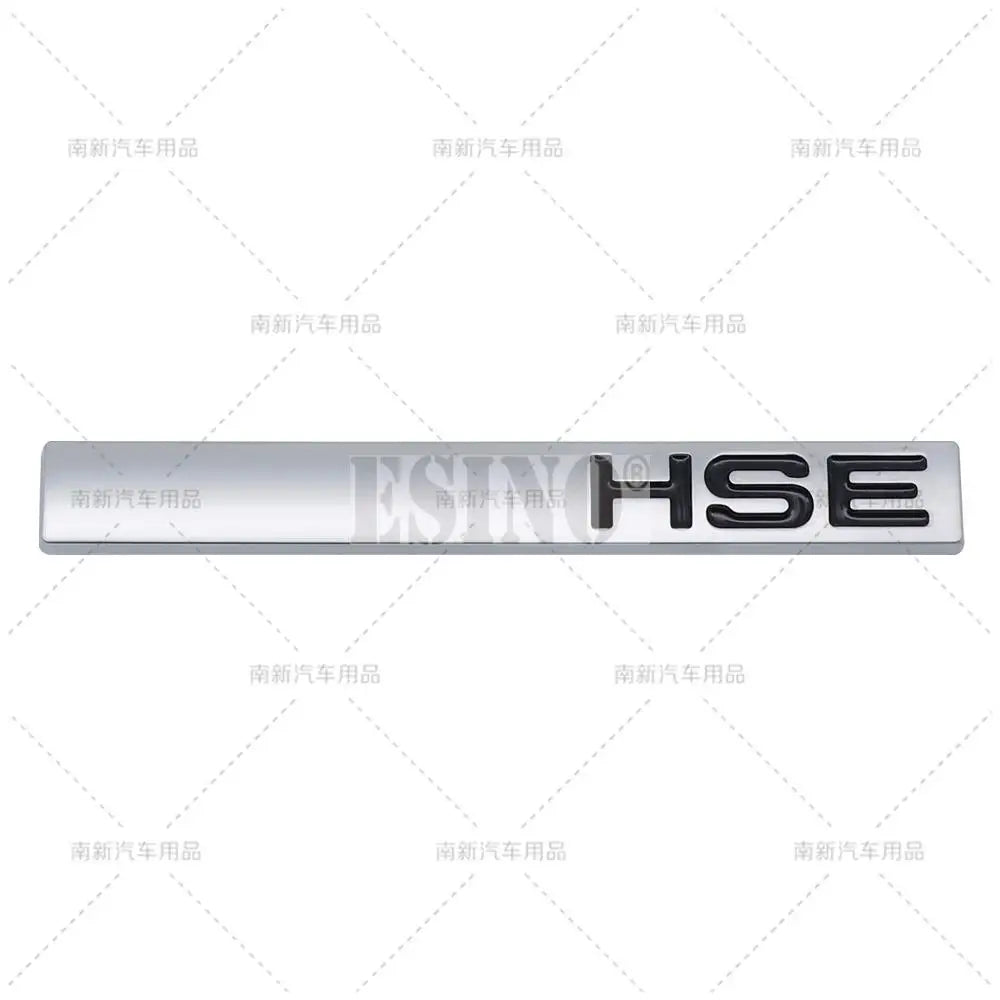 New 3D HSE SDV6 SDV8 ABS Adhesive Emblem Badge Decal for Land Rover Ranger Rover Voguese Defender