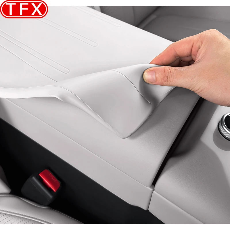 For BYD Leopard Titanium 7 2025 2026 Car Styling Armrest Box Cover Interior Center Console Armrest Protective Cover Accessories