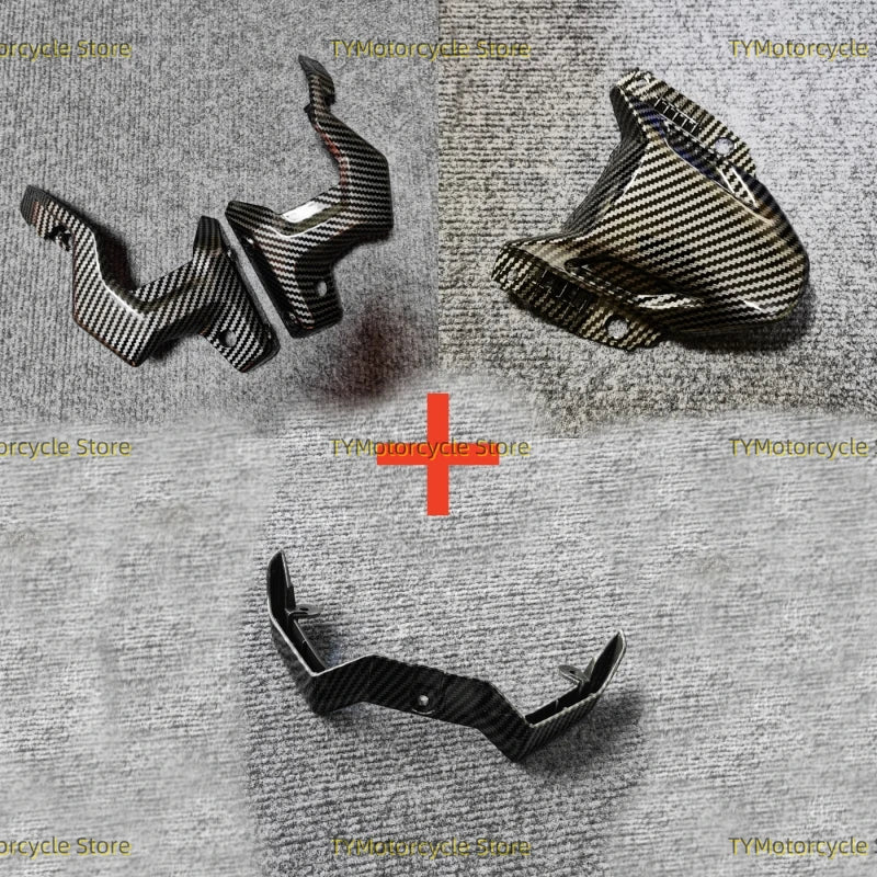 Carbon fiber coating Front Upper Nose Hood Headlight Shroud Cover Fairing Fit For YAMAHA FZ07 MT07 FZ-07 MT-07 2018 2019 2020