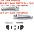 Motorcycle Rear FootPeg Bracket for Ducati Passenger Panigale V4/S 2018-2020 1098/S 1198/S 848 EVO/Corse