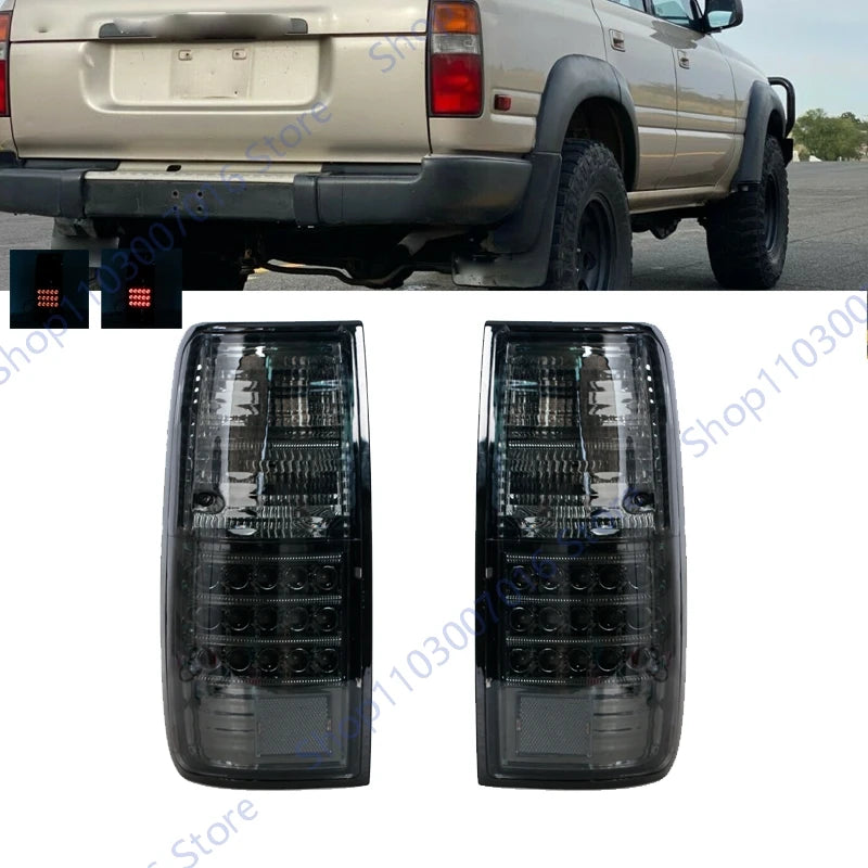 Tail Light For Toyota Land Cruiser FJ80 1991-1997 Car Rear Tail Light Signal Lamp Brake Headlight Warning Taillight Accessories