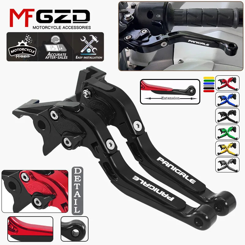 For 899 959 PANIGALE 1199 1299 Panigale/S Panigale V4 Motorcycle Extendable Folding Adjustable Brake clutch Hand levers panigale