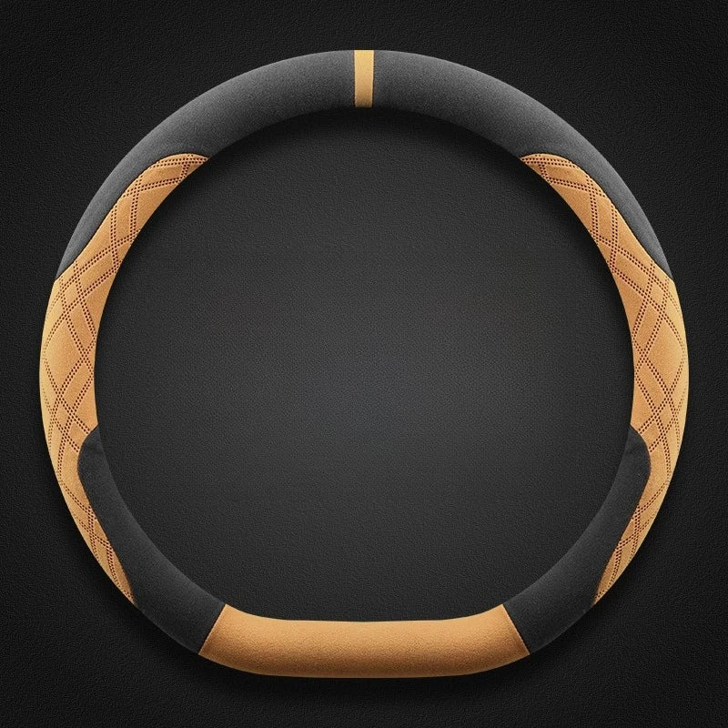 For BYD Equation Leopard 8 Steering Wheel Cover Winter 2025 Leopard 8 Zhiyong Flagship Version 7 Seats 6 Seats Fleece