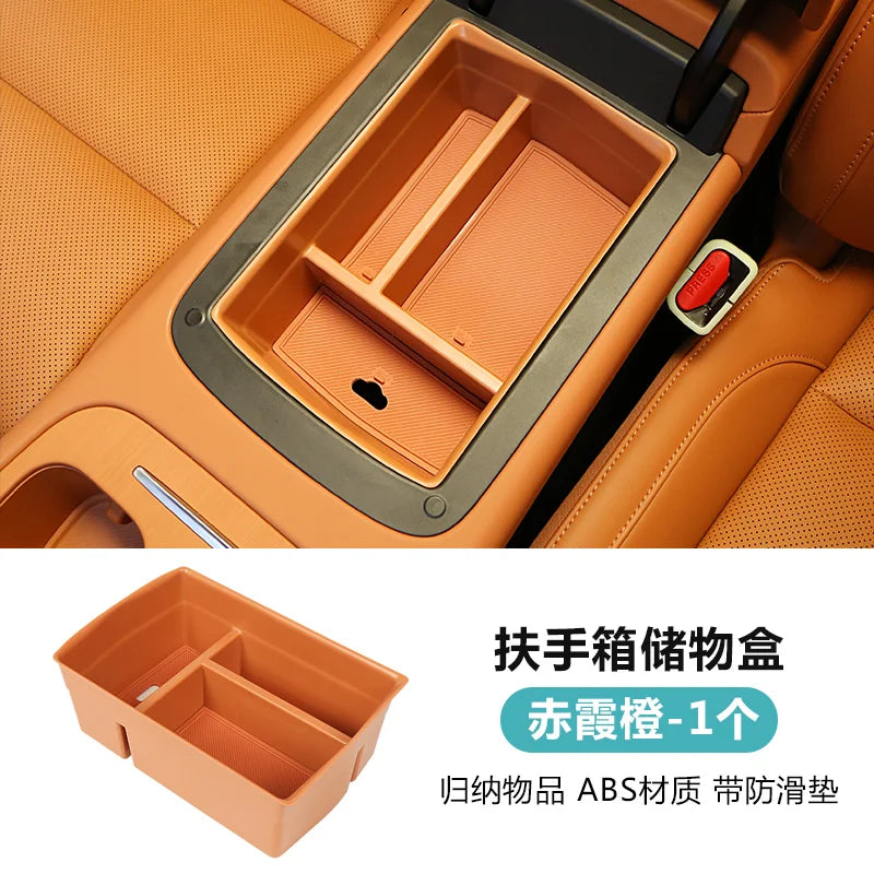 For LEAPMOTOR C10 Armrest Storage Box Car Central Control Storage Box Supplies Decoration Car Interior Modification Accessories