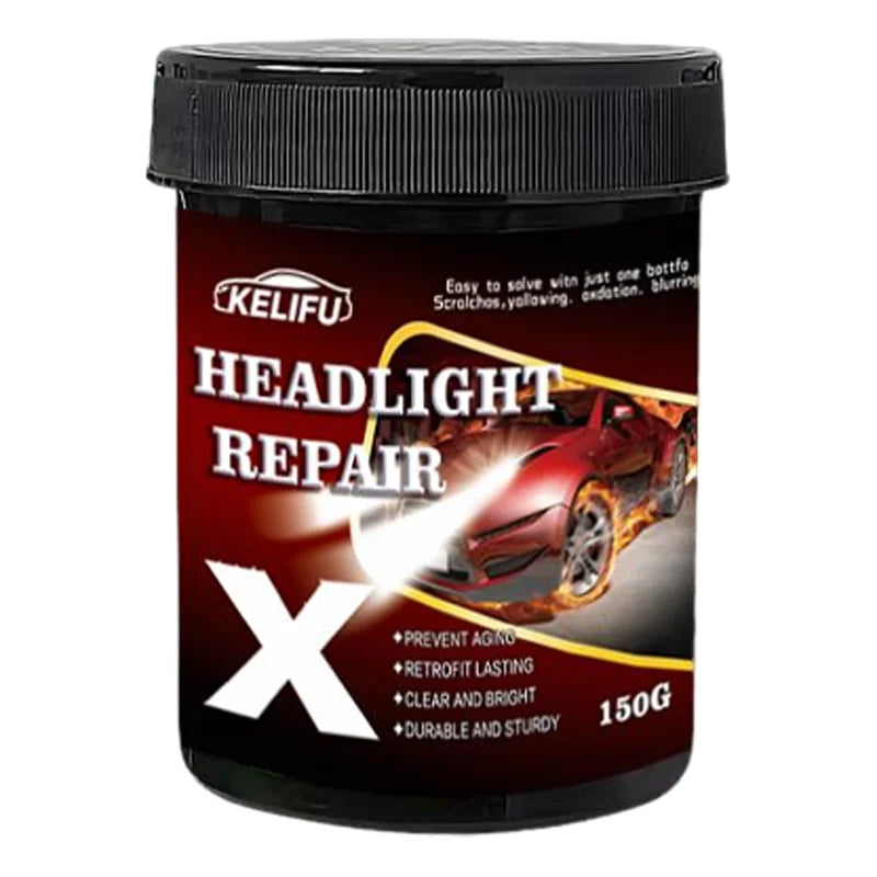 Car Headlight Restoration Polishing Kit Headlamp Repair Car Light Polisher Cleaning Paste Auto Paint Care Refurbish Agent