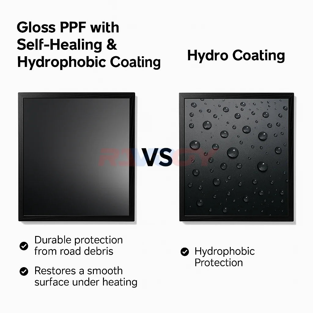For Mercedes-Benz S Class Maybach 580 2021-2025 Glossy Matte Black Precut front PPF Kit Paint Protection Film